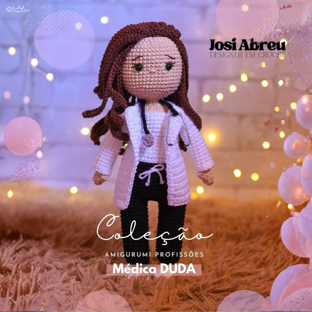 E-book Médica Duda em Amigurumi