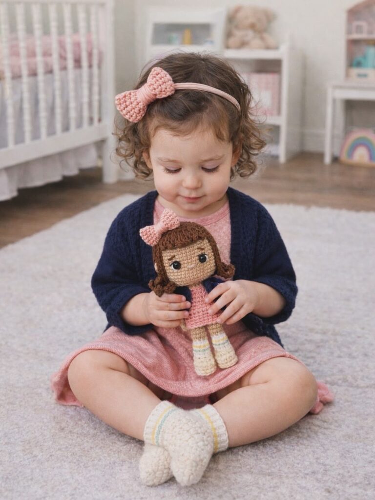Mini Eu em Amigurumi